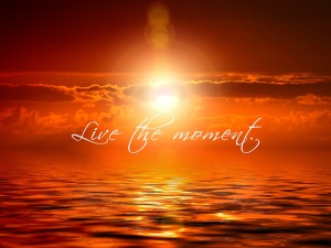 sunset- live the moment